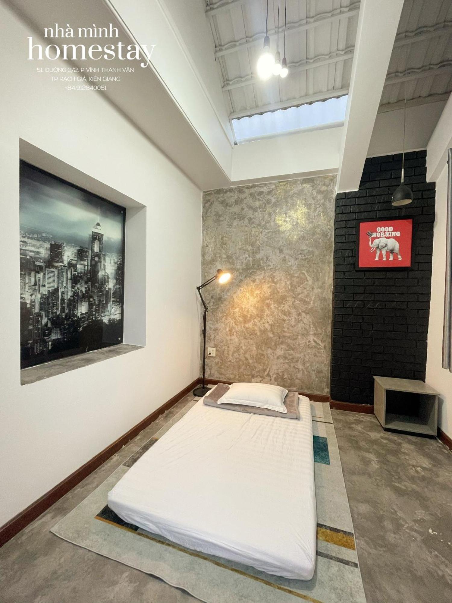 Nha Minh Homestay Rạch Giá Eksteriør billede